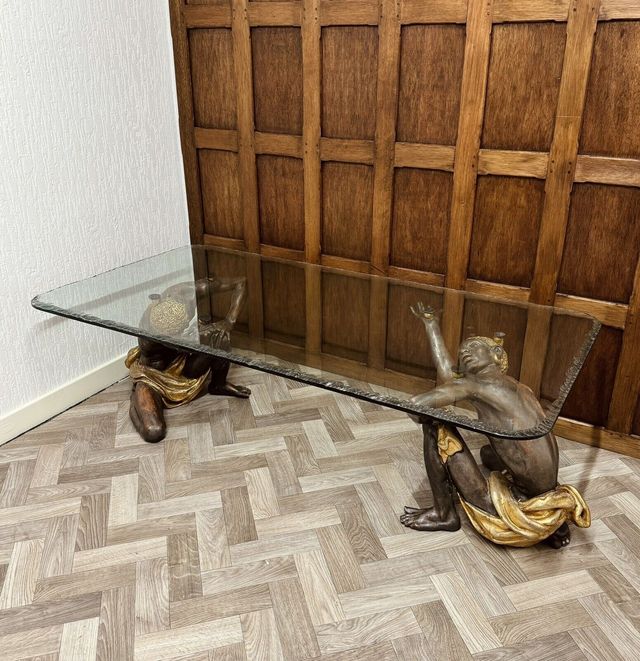 Italian glass clearance coffee tables